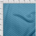 thumbnail image 3 of oneOone Polyester Spandex Medium Blue Fabric Shoes Sewing Craft Projects Fabric Prints By Yard 56 Inch Wide, 3 of 5