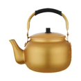 thumbnail image 2 of Portable Tea Kettle Kettle Anti-scalding Handle Lightweight Gold Multifunction Kettle for Outdoor Kitchen Hiking Camping   Gold, 2 of 9