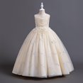 thumbnail image 4 of Robes Formelles pour Ados Robes de Bal Sans Manches Robe en Tulle Robe de Danse pour Filles 9-10 Ans, 4 of 8