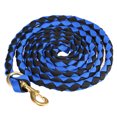 thumbnail image 1 of Amdohai Braided Horse Rope Horse Leading Rope Braid Horse Halter with Brass Snap 2.0M / 2.5M / 3.0M, 1 of 7