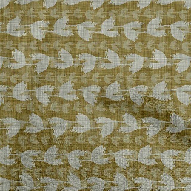 oneOone Polyester Spandex Dark Olive Green Fabric Asian Block Craft Projects Decor Fabric Printed By The Yard 56 Inch Wide