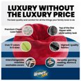 thumbnail image 4 of Ultimate Sack Fauteuil Poire Lounge Surdimensionné Confortable Causeuse, Suède Brun, 4 of 6