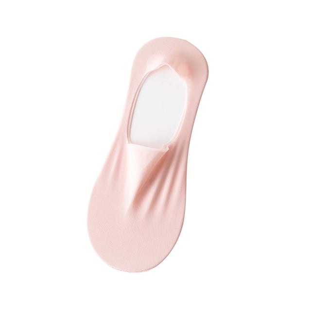 Women's Invisible Deodorant Socks for Summer Wear - Non-Slip Silicone Grip Socks with Breathable Thin Design, Comfortable for Daily Use and Active Lifestyles