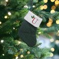 thumbnail image 1 of Vaidha Christmas Large Letters Christmas Stockings Cute Striped Christmas Tree Pendant Holiday Decorations, 1 of 5