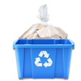 thumbnail image 1 of Plasticplace 14 Gallon Clear Recycling Trash Bags â”‚ 1.2 Mil Garbage Can Liners â”‚ 21"x16"x27â€™â€™ (200 Count), R14121CL, 1 of 4