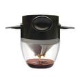 thumbnail image 1 of FHBVT Foldable Stainless Steel Coffee Filter Reusable Tea Brewing Cup Strainer Adjustable Handle Compatible for Any Mug Kitchen Coffee Accessories Home Office Holiday Gift for Coffee Lovers Xmas, 1 of 5