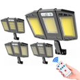 thumbnail image 2 of 10000Lm LED Solar Parking Lot Lights Solar Lamp Powered Sunlight Waterproof PIR Motion Sensor Street Light For Garden Decoration ,Energy Saving and Security, 2 of 7