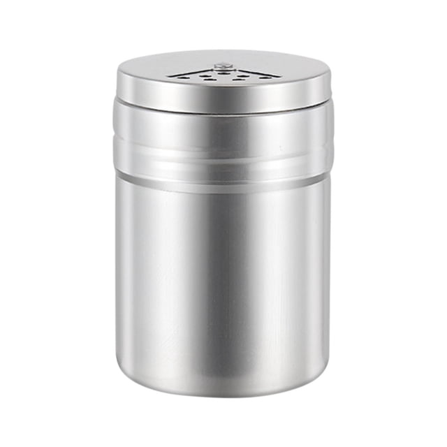 Pot à Épices en Acier Inoxydable de Grande Capacité - Rangement de Cuisine pour Sel, Poivre, Assaisonnements de BBQ