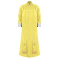 thumbnail image 2 of Moggemol Robe de Clergé d'Église pour Homme avec Étole Costume de Prêtre pour Jeu de Rôle Manches Longues Croix Dorée Soutane Jaune P, 2 of 7