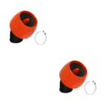 thumbnail image 3 of Youkk Intake Filter for Chopper Cruiser Bobber Orange 24-48mm 2Set, 3 of 6