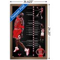 thumbnail image 2 of Michael Jordan - Timeline Wall Poster, 22.375" x 34" Framed, 2 of 4