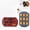 Blue, variant on Vaidha Chocolate Cake Moulds 9 Cakes Chocolate Biscuits Moulds Baking Moulds Non Stick Tray High Temperature Baking Kitchen Easy To Use