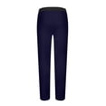 thumbnail image 4 of RKSTN Mens Pants Fashion Drawstring Elastic Waist Solid Color Casual Sweat Length Pants Soft Comfortable Workout Pants, 4 of 4