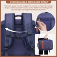 thumbnail image 2 of Joyway 3-Piece Carry-On Backpack Luggage Set with Spinner Wheels TSA Lock, Lightweight Hardshell Set, 2 of 7