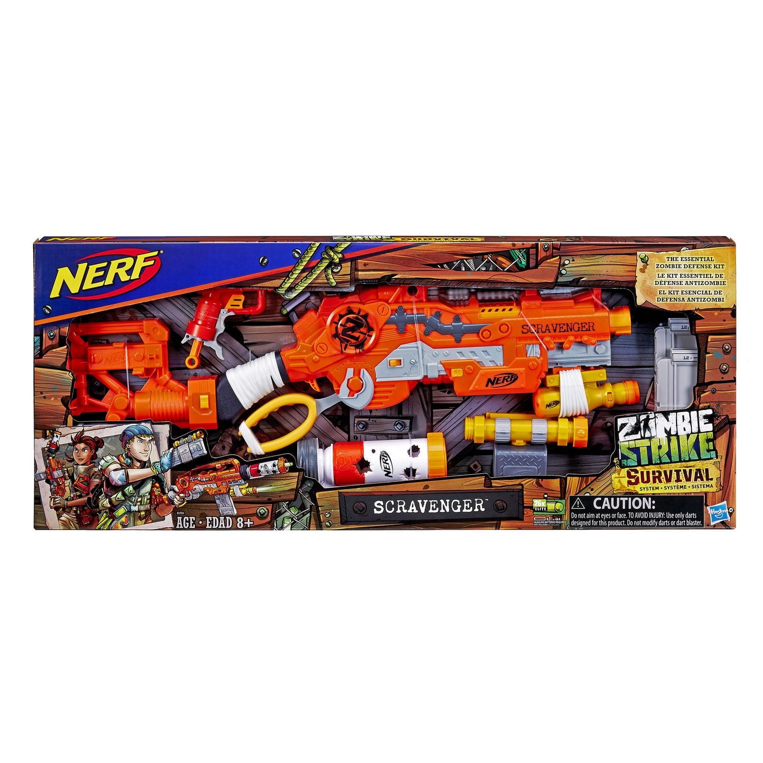 Nerf Zombie Strike Survival System Scravenger - Walmart.ca