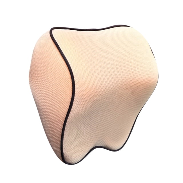 Yhmxh Car Neck Pillow, Softness Car Headrest Pillow For Driving With Adjustable Strap, 100% Memory Foam And Breathable Removable Cover