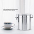 thumbnail image 4 of Coofit Food Storage Container Sealed Stainless Steel Airtight Canister for Tea Coffee, 4 of 9