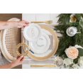 thumbnail image 4 of FRAÎCHE Holiday Appetizer Plates Set, 4 pack, 4 of 7