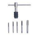 thumbnail image 3 of Tap Handle Set, Tap Wrench  No Burr High Strength Straight Flute Tap Bearing Steel  For Car Repairs For Machine Maintenance For Home, 3 of 8
