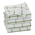 thumbnail image 1 of Fabstyles Cotton Solo Waffle Weave Kitchen Towels, Extra Large Dish Cloths, Super Absorbent and Quick Dry Tea Towels with Hanging Loop, 18x28 Inches, Set of 4, 1 of 5
