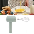 thumbnail image 1 of Electric Hand Mixer, Premium ABS Stainless Steel Automatic USB Rechargeable Portable Cordless Handheld Mixer Handheld Cake Mixer For Baking Cake Egg Cream, 1 of 8