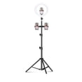 thumbnail image 1 of Selfie Ring Light LED Rim Lamp with Mobile Holder Rotatable Ringlight Desktop Fill Lights Livestreaming Live Video Makeup Indoor BT102-2.1m-26cm, 1 of 5