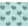thumbnail image 4 of oneOone Cotton Flex Fabric Rabbit Block Print Fabric By Yard 40 Inch Wide, 4 of 4