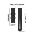 thumbnail image 3 of Heliisoer Waterproof Silicone Watch Strap Belt for 2e/GTS2/GTS2mini, 3 of 3