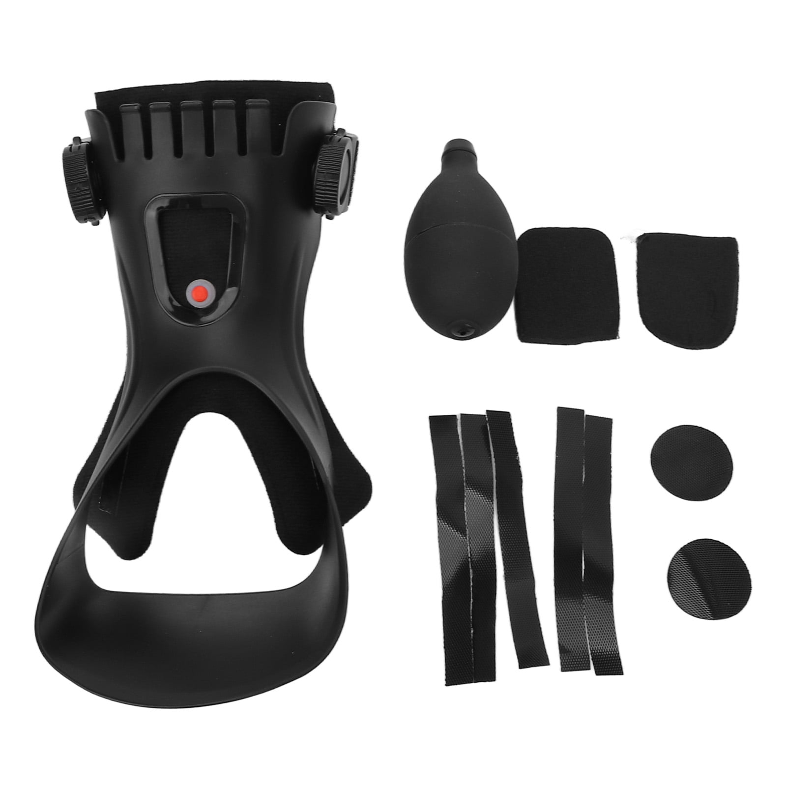 Drop Foot Brace Orthosis Inflatable Gasbag Double Sides Buckle Balance Foot Support Brace Right Foot S 35-37