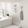 thumbnail image 4 of Strong Load Bearing Suction Cup Hooks Reusable Wall Mounted No Need To Punch for Bathroom and Home, 4 of 5