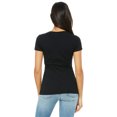 thumbnail image 2 of Bella + Canvas Ladies' Jersey Short-Sleeve Deep V-Neck T-Shirt, 2 of 3