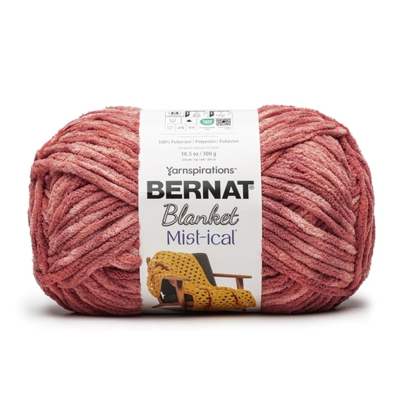 Bernat® Blanket Mist-ical™ #6 Super Bulky Polyester fil, 10.5oz/300g 220 Yards