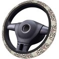 thumbnail image 4 of Steering Wheel Covers For Car, Natural Spring Leaves Car Steering Wheel Cover For Women & Girls & Men, Universal 15 Inches Car, 4 of 8