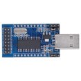 thumbnail image 2 of USB Adaptateur de Port Série, USB Module Convertisseur de Port USB à UART IIC SPI TTL ISP EPP MEM avec Indicateur d'État de Travail pour la Programmation de Microcontrôleur STC, 2 of 8