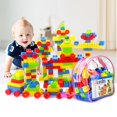 thumbnail image 2 of BLOCKSF First Builders Big Building Bag(130pieces), 2 of 5