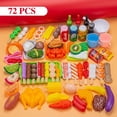 thumbnail image 1 of Kids Pretend Play Kitchen Toys Mini Food Toys Simulation Cookware Cooking BBQ Oven Kit Role Play Game Educational Gift Children, 1 of 7