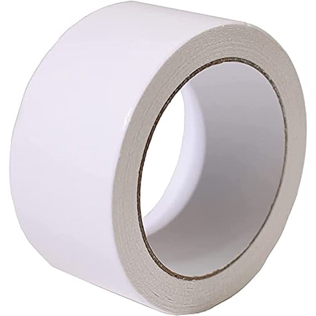 APT Insect Barrier Tree Tape, a single roll of sticky bands for trees, measuring 2 inches by 30 yards. The roll features a white adhesive surface with a smooth finish and is designed to prevent insects like caterpillars, gypsy moths, and lantern flies from climbing tree trunks. The tape includes an easy-release paper liner for simple application and cutting. Made with high-quality, weatherproof adhesive, it provides season-long protection without harmful chemicals or added pesticides.