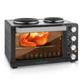 thumbnail image 4 of NutriChef PKRTO28 Kitchen Countertop Convection Oven Cooker with Warming Plates, 4 of 7