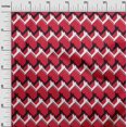 thumbnail image 2 of oneOone Georgette Viscose Fabric Chevron Geometric Printed Craft Fabric BTY 42 Inch Wide, 2 of 4