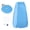 Light Blue, variant on Outsunny Pop Up Shower Tent for Outdoor Camping Beach, Army Green
