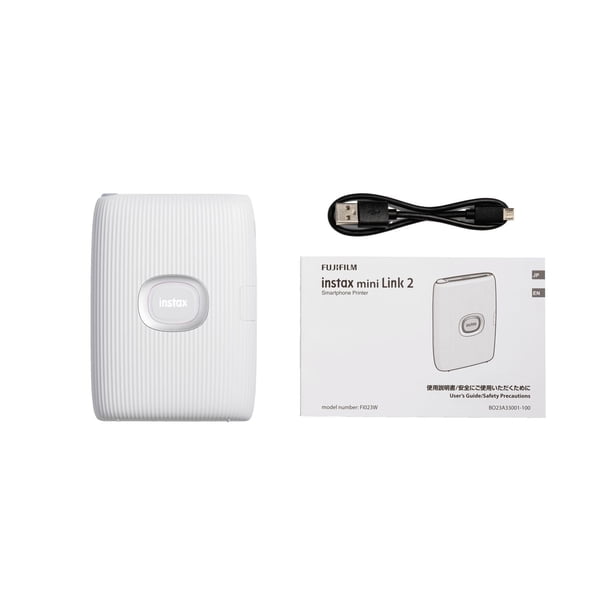 Fujifilm Instax Mini Link 2 Smartphone Printer Clay White - Walmart.ca