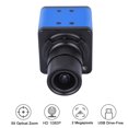 thumbnail image 4 of Riwcyla 1080P HD Computer Webcam 2 Megapixels 5X Optical Zoom 155 Degree Wide Viewing Manual Focus Auto Exposure Compensation with Microphone Holder USB & Play for Video Conference Online Teaching, 4 of 6