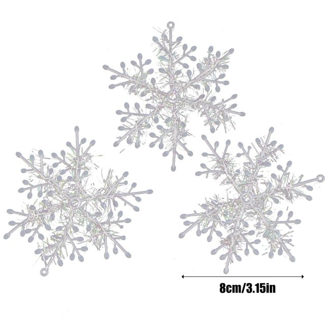 Outdoor Christmas Decorations Christmas Snowflake Snowflake String Decoration Christmas Tree Decoration Pendant Christmas Snowflake Christmas Decoration Christmas Tree Decorations