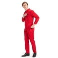 thumbnail image 3 of TOPTIE Combinaison en Sergé à Manches Longues à Fermeture Éclair Frontale pour Hommes 8,5 oz - Rouge - m Régulier, 3 of 8