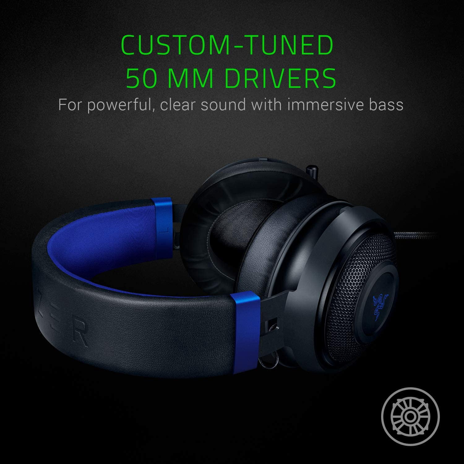 Razer Kraken Gaming Headset: Lightweight Aluminum Frame