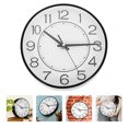 thumbnail image 3 of MasteelfCA Stylish Plastic Hanging Clock Decor Living Room Glass Wall Wall-mounted Decor, 3 of 8