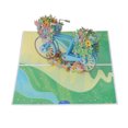 thumbnail image 3 of 3D Birthday Cards, Detailed Texture 3D Greeting Cards Thick Paper Envelope Included  For Wedding, 3 of 8