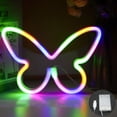thumbnail image 1 of Meitianfacai Neon Signs LED Neon Night Light USB Or 3-AA Battery Powered Neon Lights Wall Sign Room Decor Decor For Girls Bedroo, 1 of 3