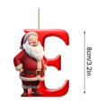 thumbnail image 3 of Vaidha 26 Letters Christmas Tree Decoration Pendant Christmas Tree Ornaments Personalized DIY Christmas Ornaments Christmas Decoration Xmas Tree Hanging Decor Feature, 3 of 5