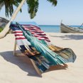 thumbnail image 4 of Beach Towels Oversized Microfiber Beach Towel Super Lightweight Colorful Bath Towel Sandproof Beach Blanket Multi-Purpose Towel for Travel Swimming Pool 30x60 Inch Oversized Beach Towels for Adults, 4 of 6